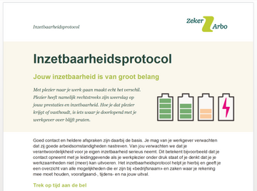 Duurzaam inzetbaarheidsprotocol