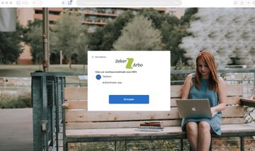 screenshot van werkgeversportaal voorkeursmethode MFA