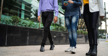 Wandelen geeft ruimte voor andere gesprekken