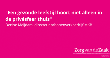 “Gezond leven verhoogt je natuurlijke weerstand, zowel fysiek, mentaal als ook emotioneel”