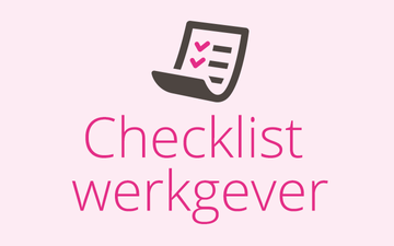 Checklist werkgever