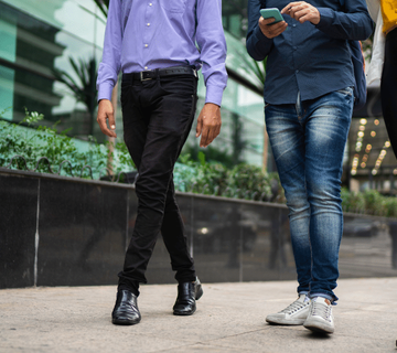 Wandelen geeft ruimte voor andere gesprekken