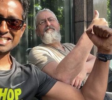 ‘Bijzonder om deze ervaring met mijn vader te delen’
