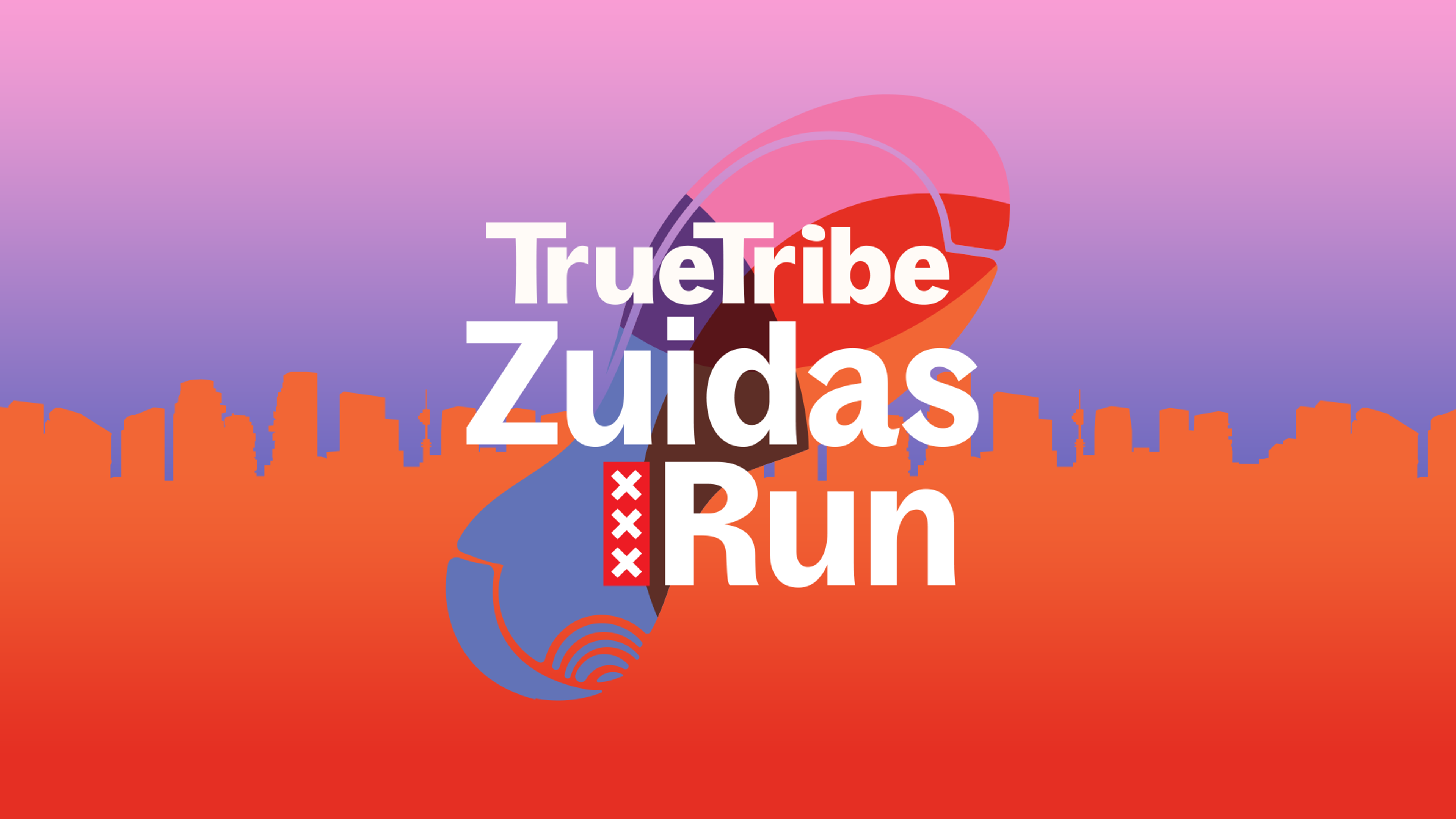 TrueTribe Zuidas Run logo