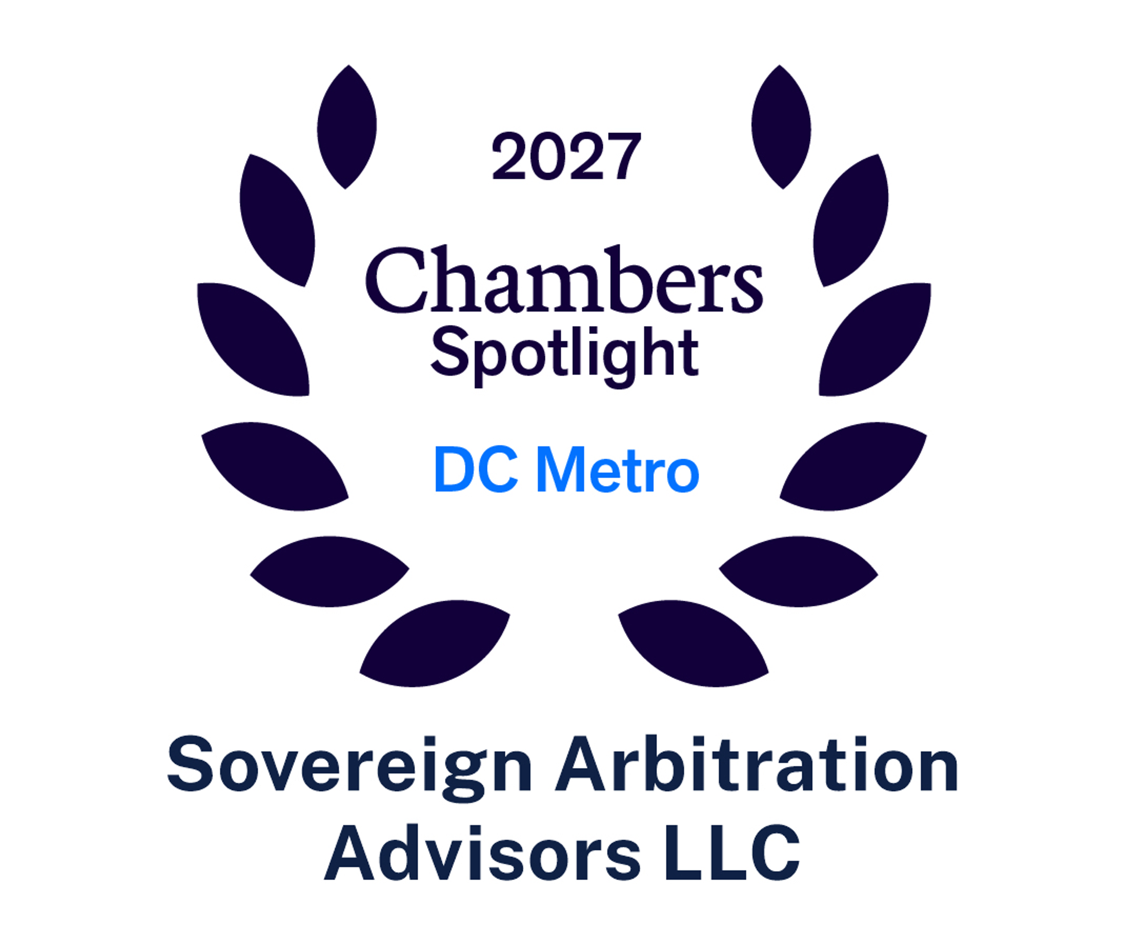 Sovereign Arbitration Advisors Recognized in Chambers DC Spotlight Guide for International Arbitration