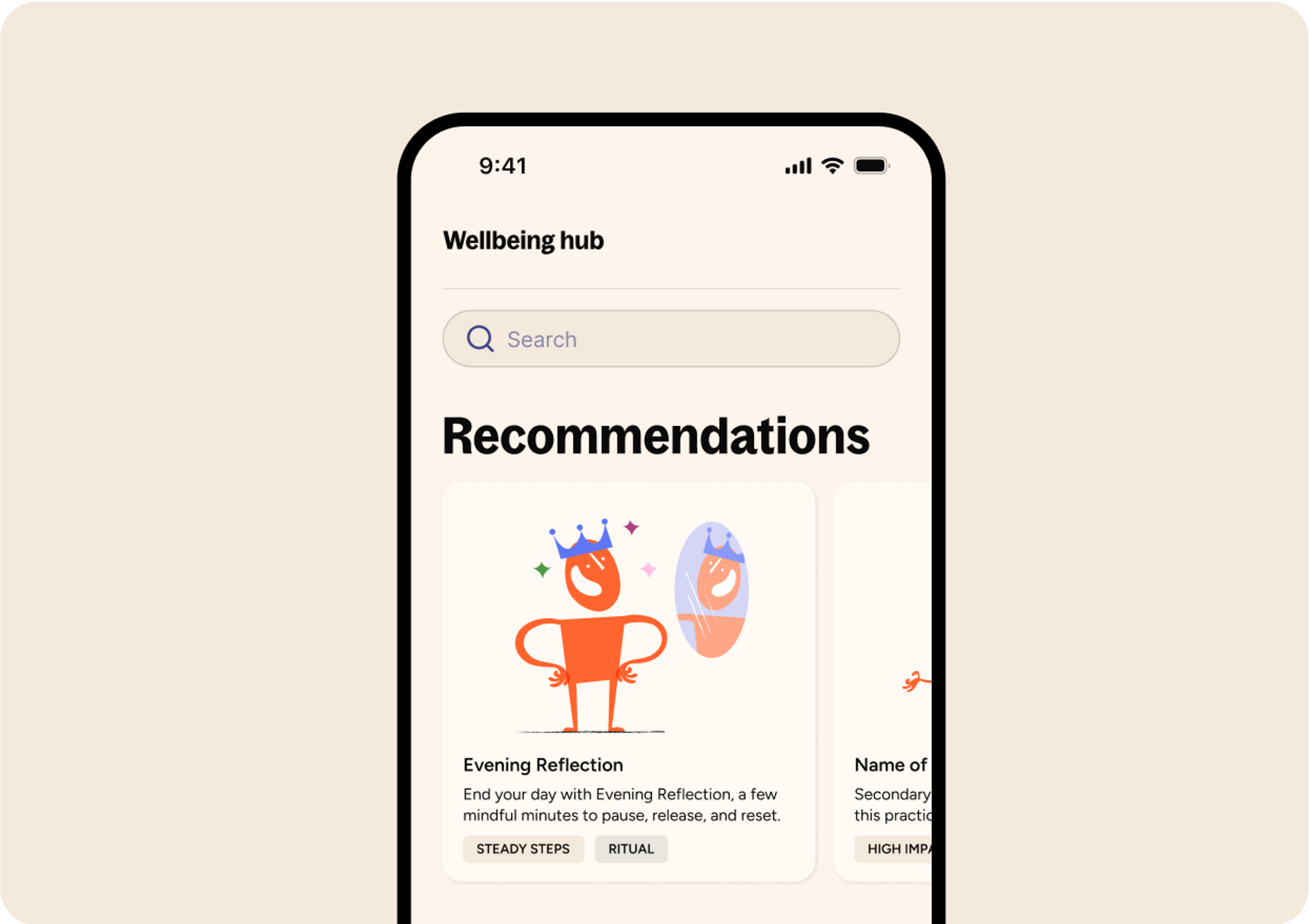 Personalised recommendations