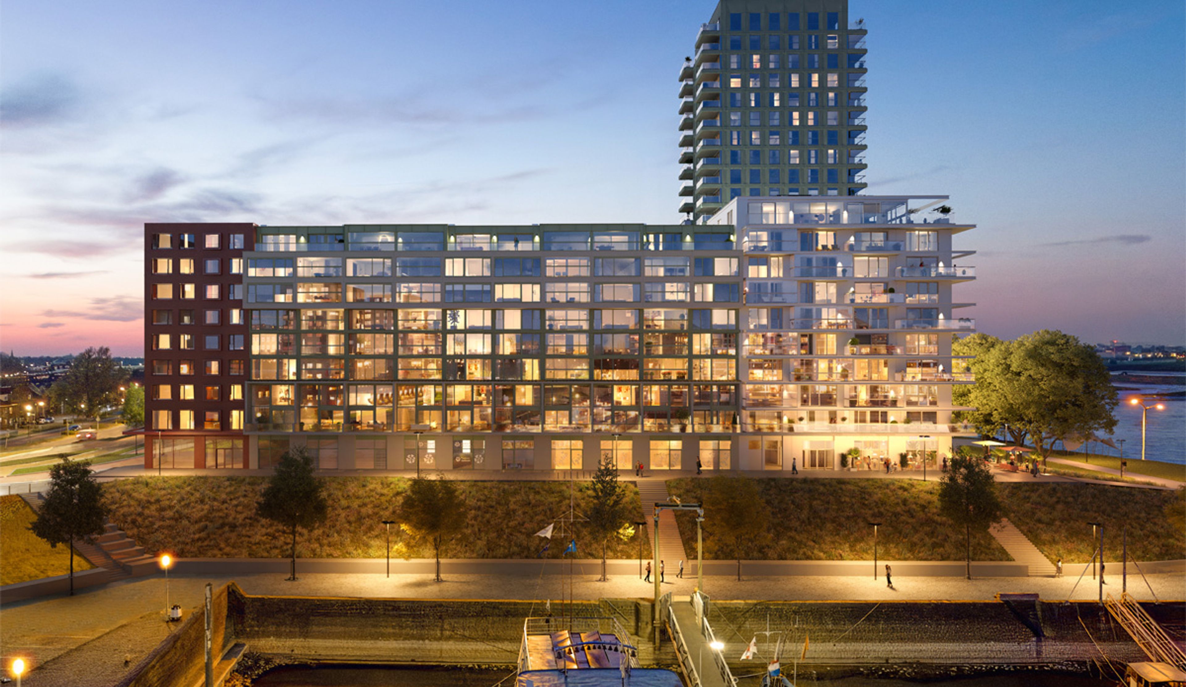 Iris - commerciële ruimtes aan de Waalhaven