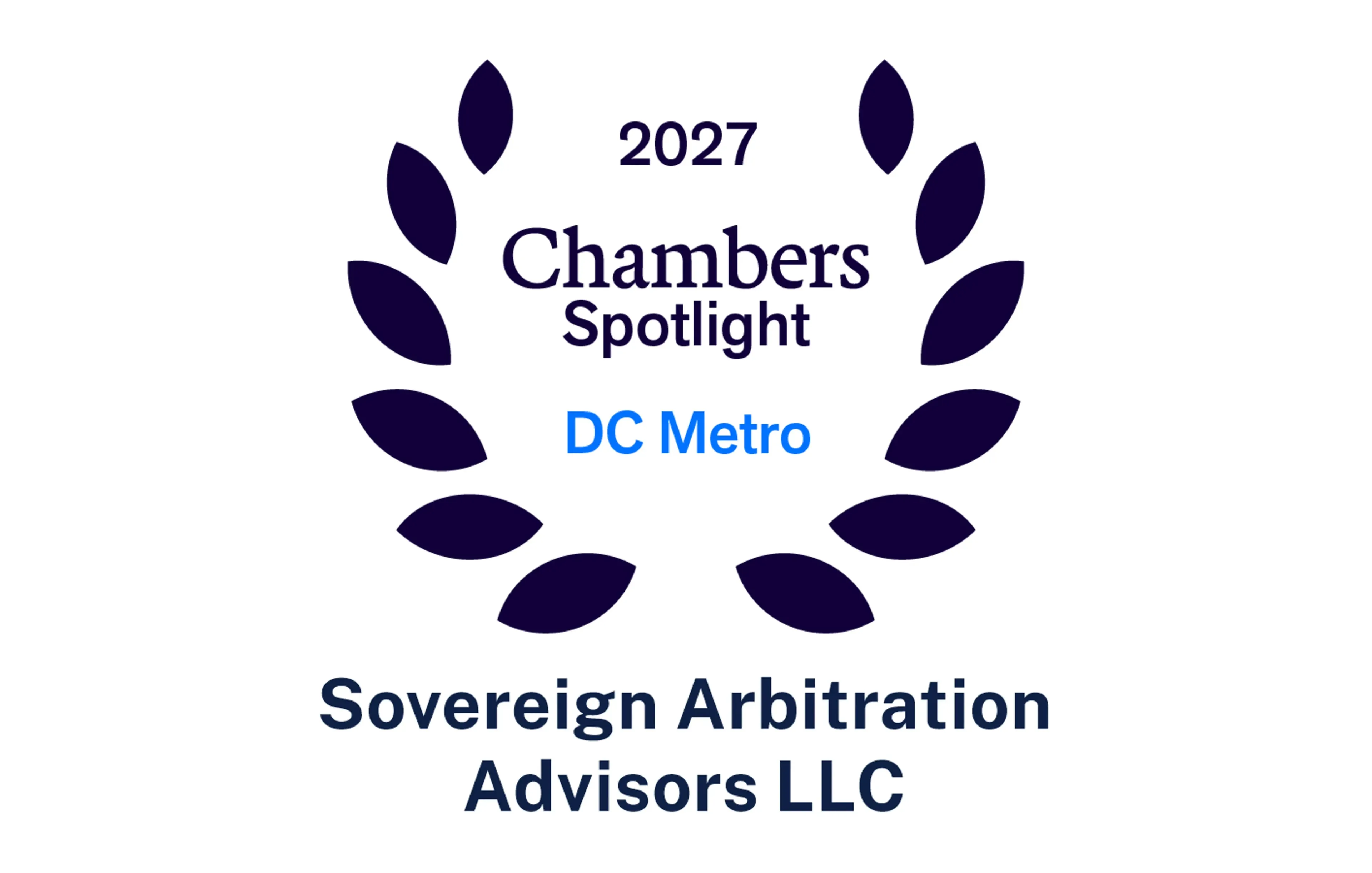 Sovereign Arbitration Advisors Recognized in Chambers DC Spotlight Guide for International Arbitration