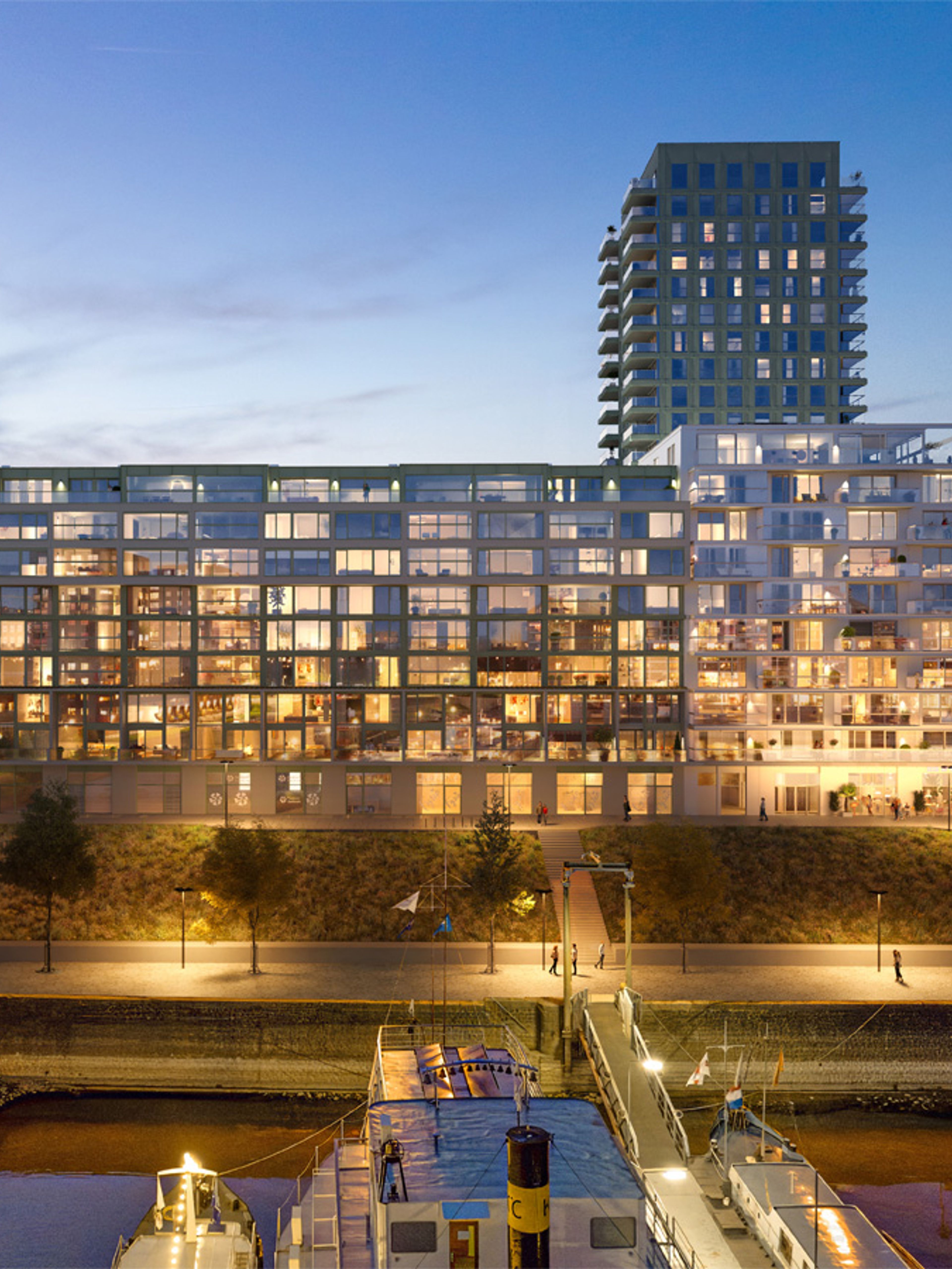 Iris - commerciële ruimtes aan de Waalhaven