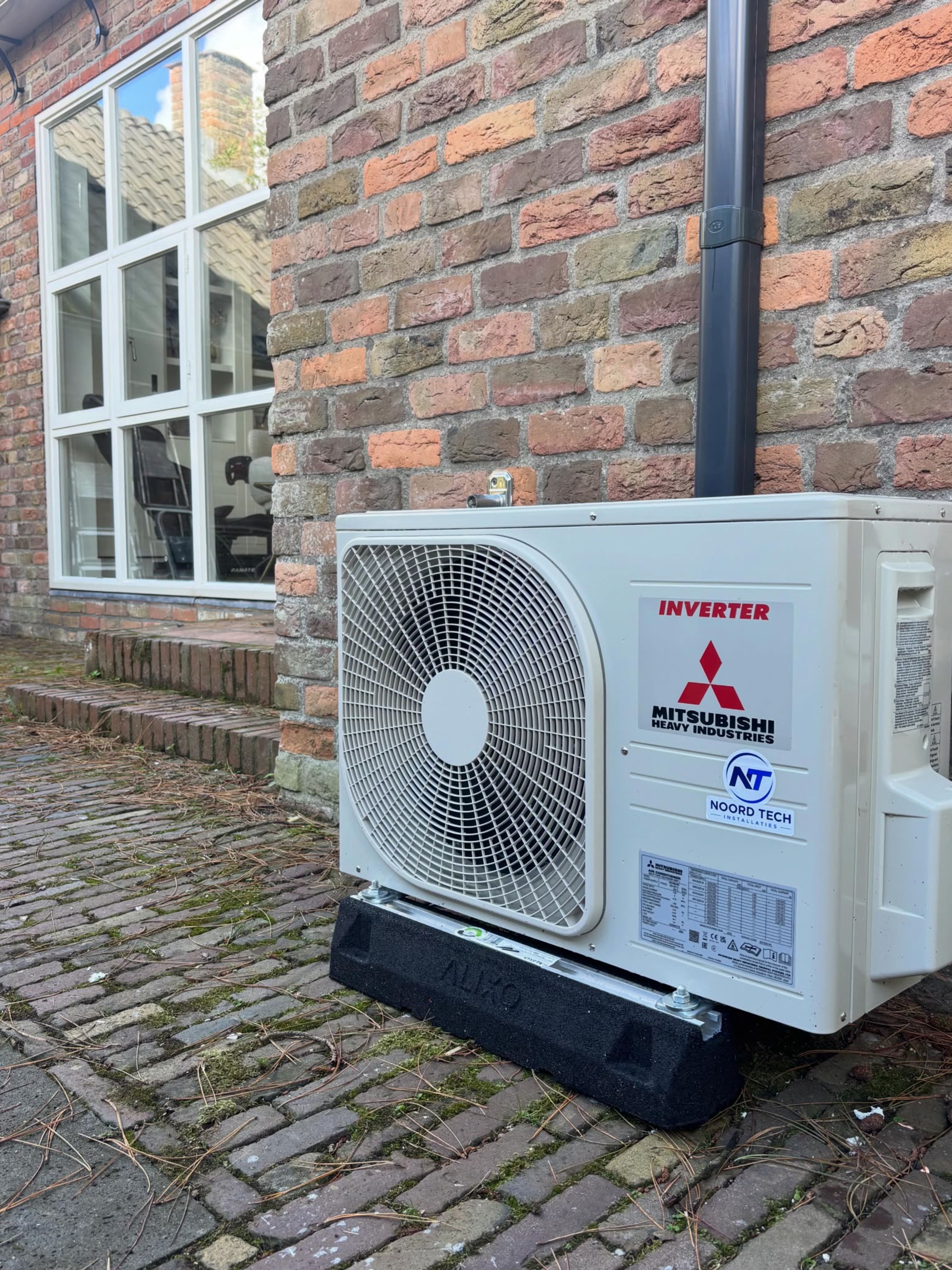 Moderne keuken met comfortabel binnenklimaat