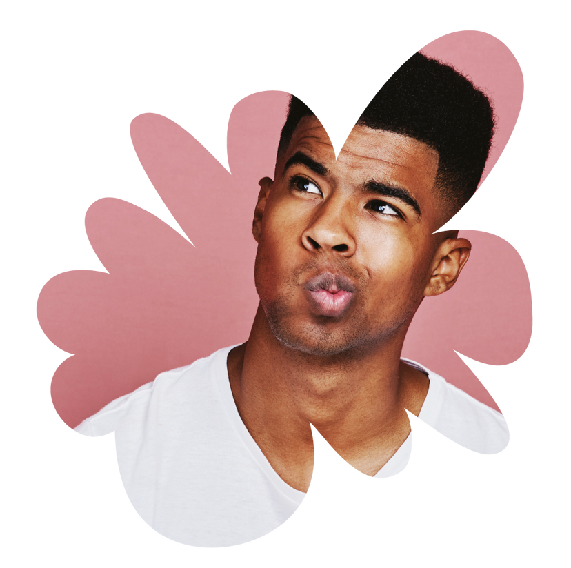 Gezicht in een vorm - neutraal